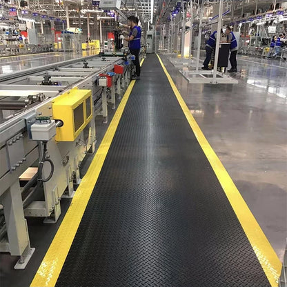 60x90cm Top Quality 20mm Durable Anti Static 2 Layers ESD PVC Workshop Industrial Wear-Resistant Flooring Anti-fatigue Mat