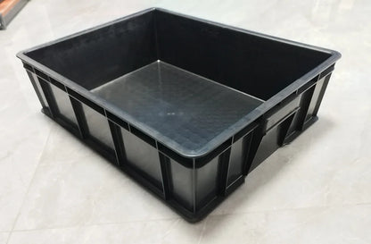 New Products Conductive ESD Plastic Box 400*300mm  Anti-static PP Injection Boxes ESD Bin