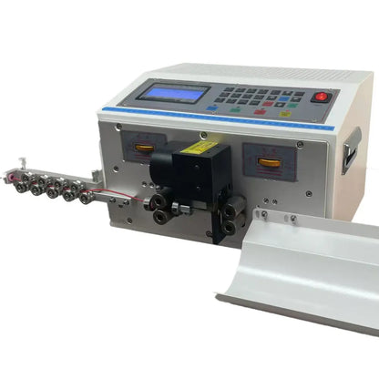 Sinrad High Efficiency 4000pcs/h Wire Cutting Stripping Machine Double-head Wire Stripping for 4sqmm Electric Wire for Sales