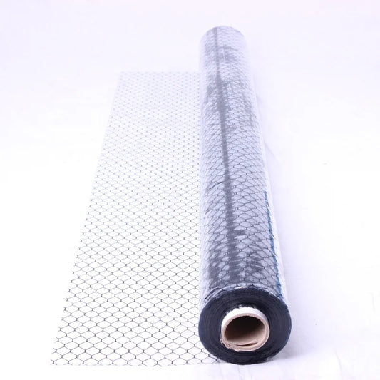 Transparent Conductive Vinyl Sheet 0.3 0.5 1.0 mm Thick Film Honeycomb Antistatic ESD PVC Grid Curtain for Room Dividers