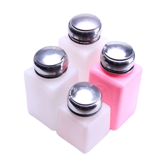 Wholesale Plastic Protective ESD Safe Static Dissipative Alcohol Solvent Dispenser Bottle With One-Touch Pump Lid