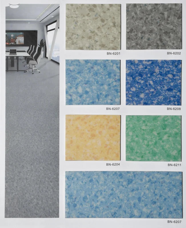 Anti-static Flooring Esd PVC Floor for Workshop and Laboratory Clean Room Vinyl Floor