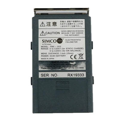 SIMCO FMX-003 Electrostatic Field Meter Electrostatic Tester ESD Test Meters FMX003