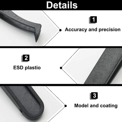 Plastic Tweezers Professional Made Tweezer Set Cheap Public Electronic Conductive Fiber Esd Tweezer