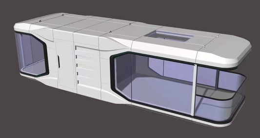Modern Elegant Design Prefab Capsule Modular Tiny House To Live In