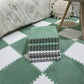 Soft Plush Mat Toys Eva Foam Puzzle Carpet Warm Playmat for Living Room Balcony Pink Spliceable Carpet 30*30*1CM