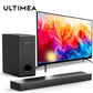 160W TV SoundBar 2.1 Bluetooth Speaker 5.3 Home Theater Sound System 3D Surround Sound Bar Subwoofer Bluetooth Speakers